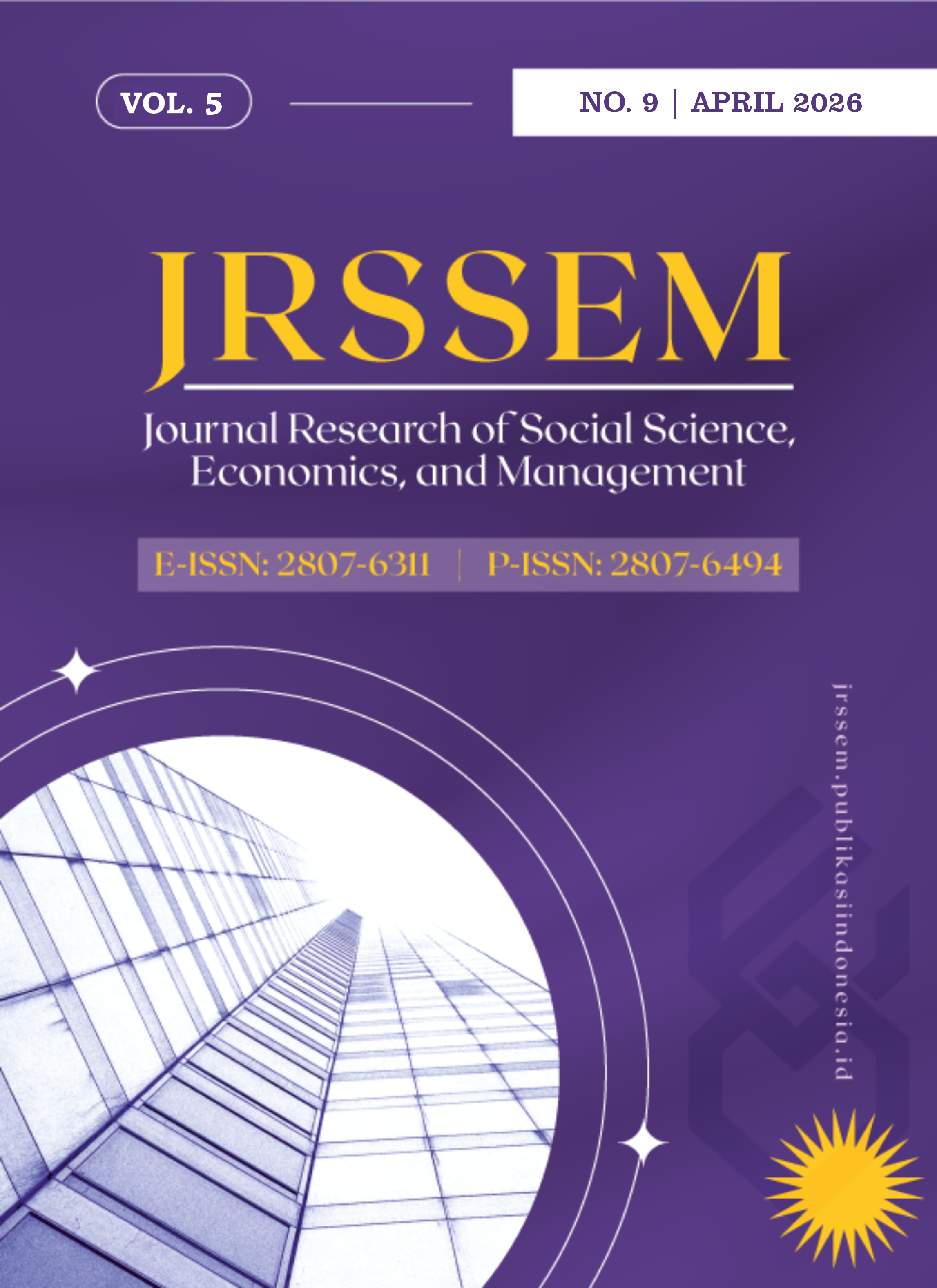 					View Vol. 5 No. 9 (2026): Journal Research of Social Science, Economics, and Management
				